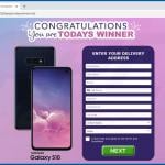 congratulations you are todays winner Betrug samsung galaxy s10