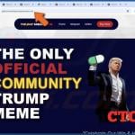 $TRUMP Airdrop Scam gefälschte website 3