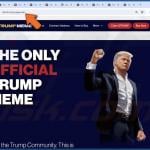 $TRUMP Airdrop Scam gefälschte website 4