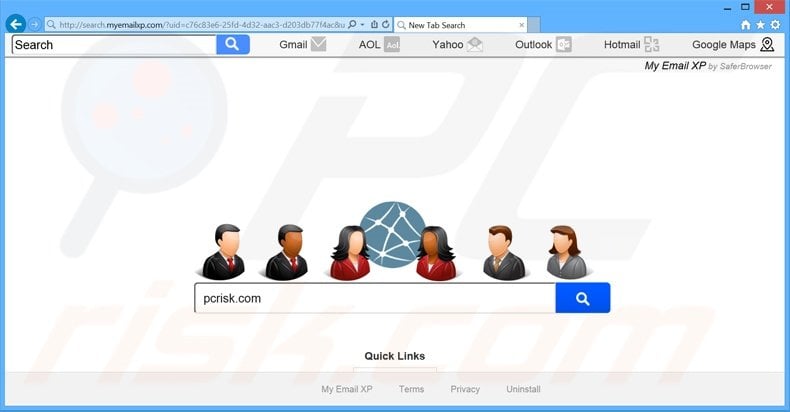 search.myemailxp.com browser hijacker