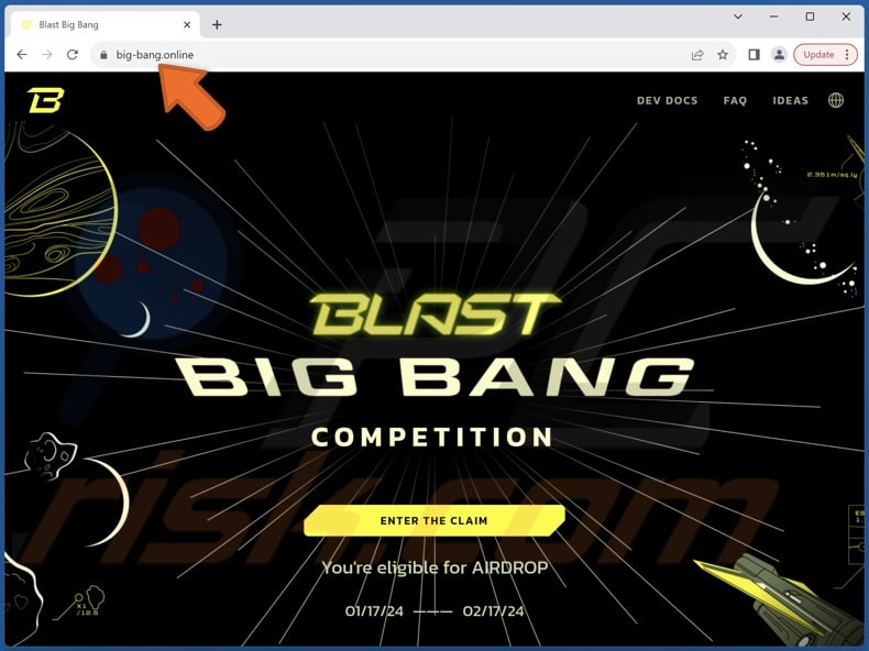 Blast Airdrop Betrug