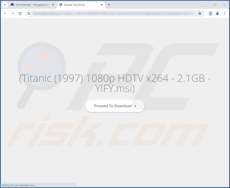 Website zur Werbung für den FindClix-Browser-Hijacker