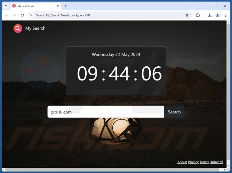 my-search-newtab.com Browser-Hijacker