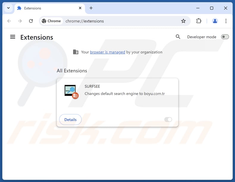 Entfernen der mit dem Microsoft Edge-Browser-Hijacker verbundenen Google Chrome-Erweiterungen