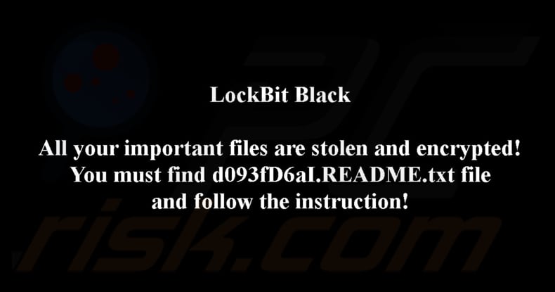 LockBit 5 ransomware Hintergrundbild