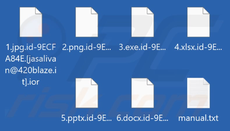 Von Ior-Ransomware verschlüsselte Dateien (.ior-Erweiterung)