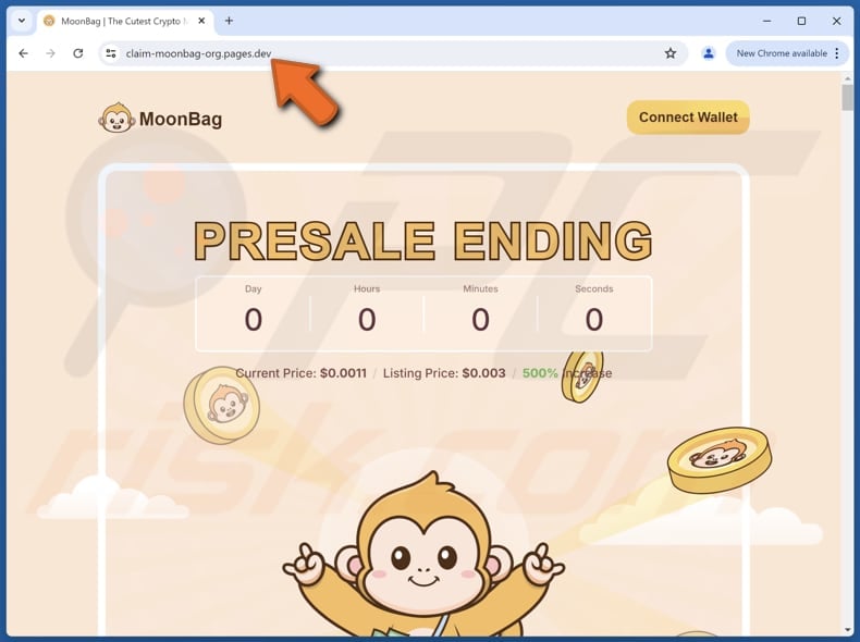 MoonBag Presale Betrug