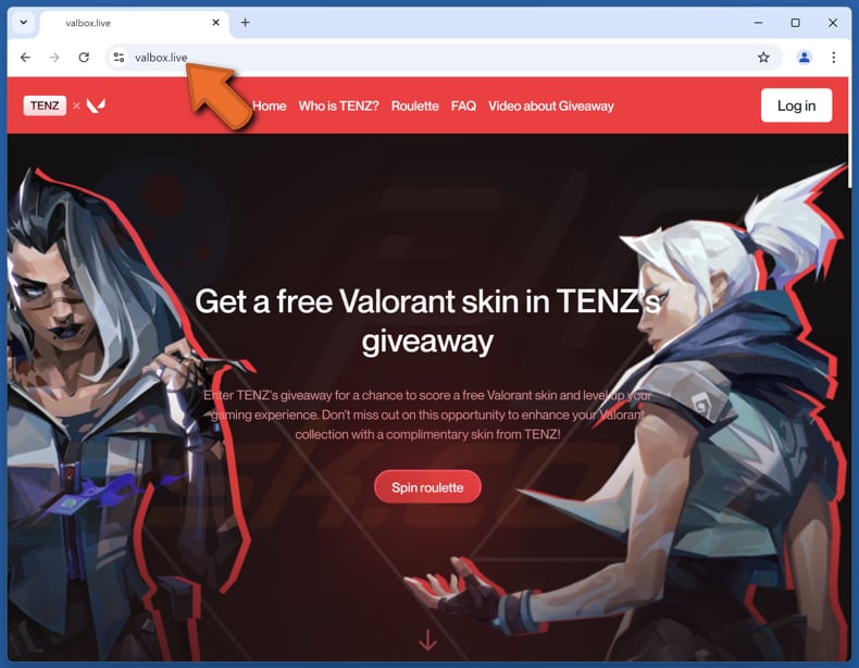 Valorant Skin Giveaway Betrug