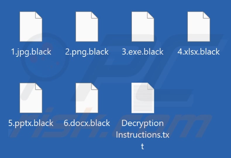 Von Black (Prince) Ransomware verschlüsselte Dateien (.black-Erweiterung)