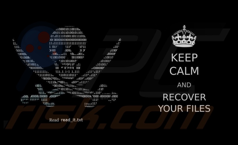 Revenge Of Heisenberg ransomware Hintergrundbild