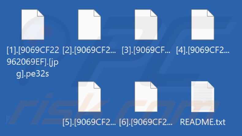 Von Pe32s Ransomware verschlüsselte Dateien (.pe32s Erweiterung)