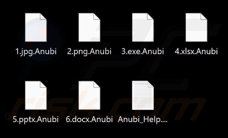 Von Anubi-Ransomware verschlüsselte Dateien (.Anubi Erweiterung)