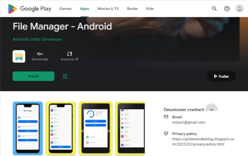 KoSpy Malware auf Google Play