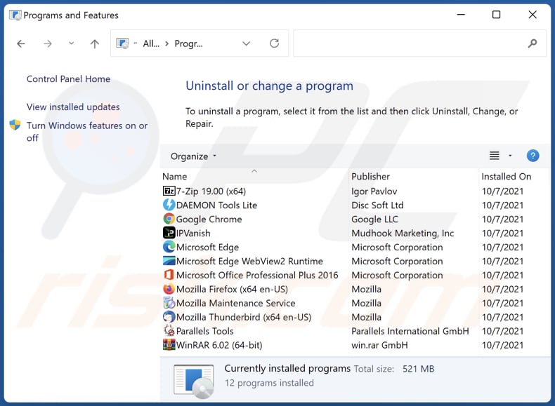 SafeGuard deinstallieren via Control Panel