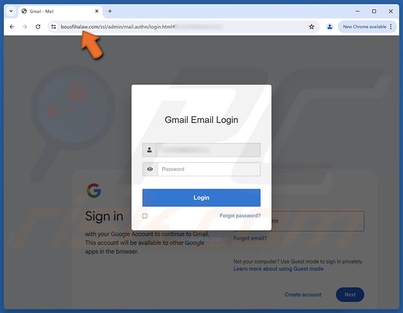 Multiple Unusual Sign-In Attempts Detected Email Betrug Phishing Seite