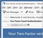 Two-Factor Verification E-Mail-Betrug