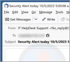 A New Sign-In On Windows E-Mail-Betrug