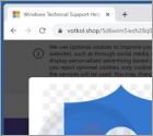 Critical Error IP Threat Detected POP-UP Betrug