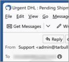 DHL Unpaid Duty E-Mail-Betrug