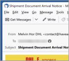 DHL Express - Incomplete Delivery Address E-Mail-Betrug