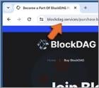 Crypto Drainer gibt sich als die BlockDAG-Website aus