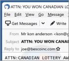 CANADIAN LOTTERY E-Mail-Betrug