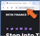 Retik Finance Giveaway Betrug