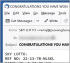 SKY LOTTO Email Betrug