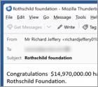 Rothschild Foundation Email Betrug