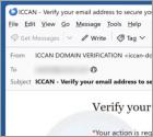 Internet Corporation For Assigned Names And Numbers (ICANN) Email Betrug