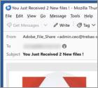 Adobe - You Have Received New Files Email Betrug