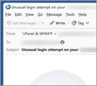 Roundcube - Unusual Login Attempt Email Betrug