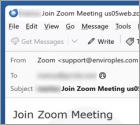 Join Zoom Meeting Email Betrug