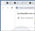 Yourlloydsllc.com Werbung