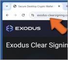 Exodus Clear Signing Activation Betrug