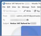 VAT Refund Email Betrug