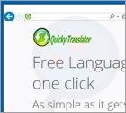 QuickyTranslator Werbung