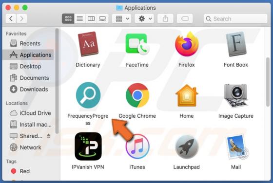 FrequencyProgress Adware (Mac)