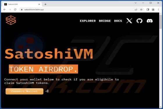 SatoshiVM Token Airdrop Betrug