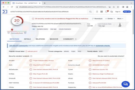 Wappo.app Adware (Mac)