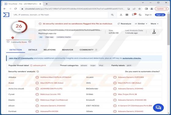 Repiningly.app Adware (Mac)