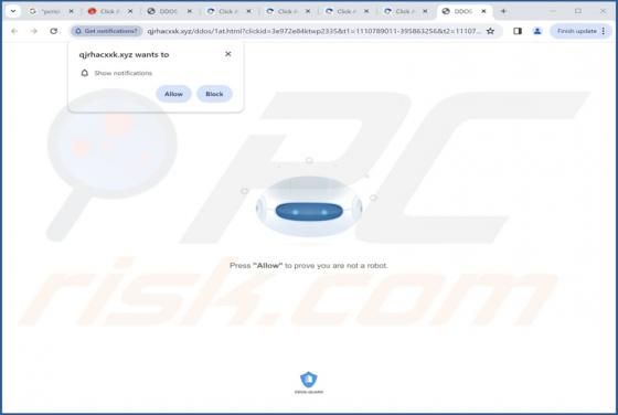 Qjrhacxxk.xyz Werbung
