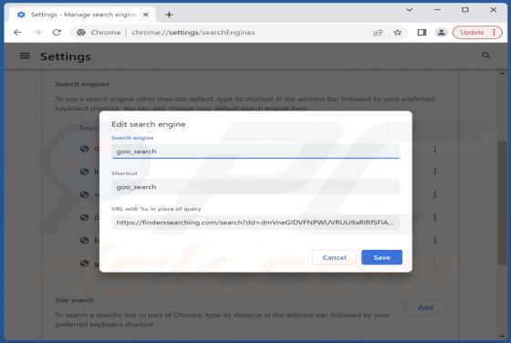 Finderssearching.com Weiterleitung