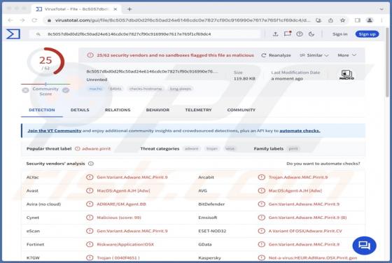 Unrented.app Adware (Mac)