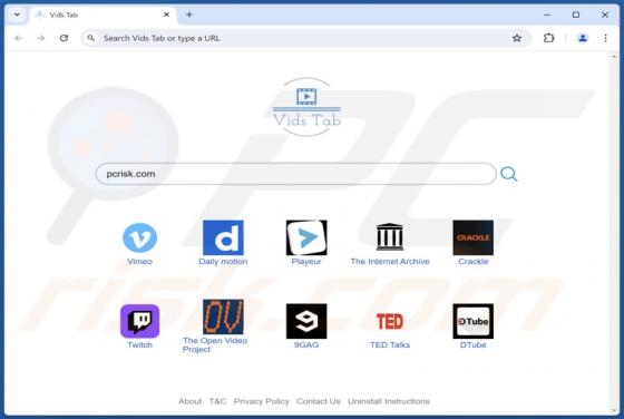 Search.media-tab.com Weiterleitung