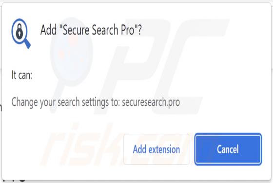 Secure Search Pro Browserentführer