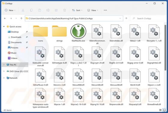 CiviApp Unerwünschte Anwendung