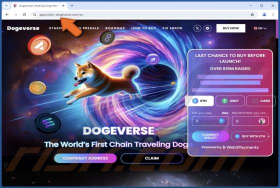 DOGEVERSE Pre-launch Betrug