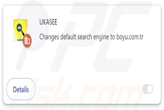 UKASEE Browserentführer