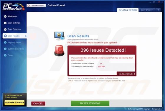 ExtraFastApps Unerwünschte Anwendung